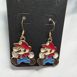 Mario Earrings Super Mario Bros Handmade Hypoallergenic BUNDLE &‎ OFFER 2SAVE